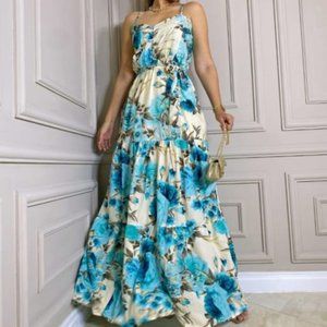 NWT Stunning Flowy Floral Dress Size 10